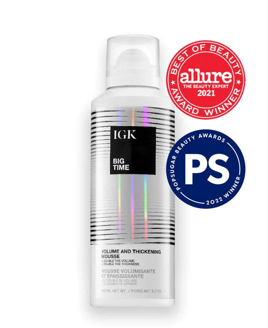 IGK Big Time Volume & Thickening Hair Mousse